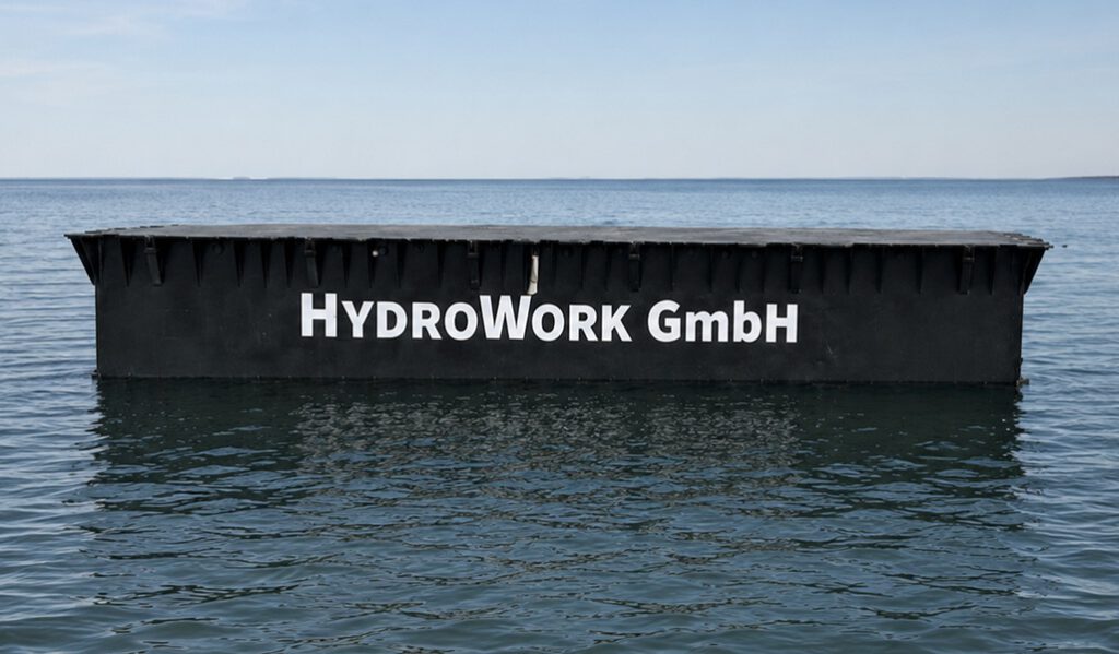HydroWork Container als Arbeitsplattform