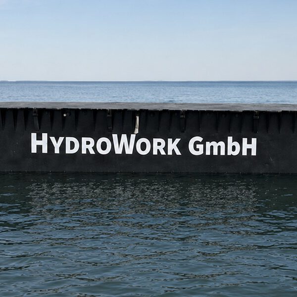 HydroWork Container als Arbeitsplattform